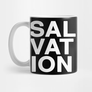 SALVATION Typography Mug